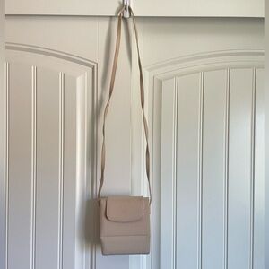 Stuart Weitzman vintage 1960/70 cream bag crossbody purse